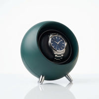 Remontoir à Montre ORBE, Sphère 14 cm, Vert Sapin