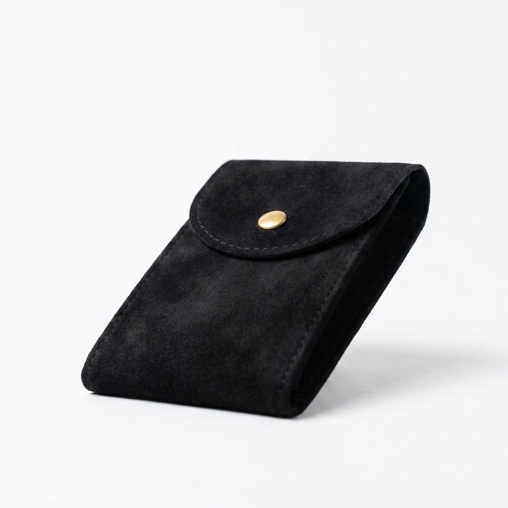 Étui à Montre ESCALE, Flanelle Noire