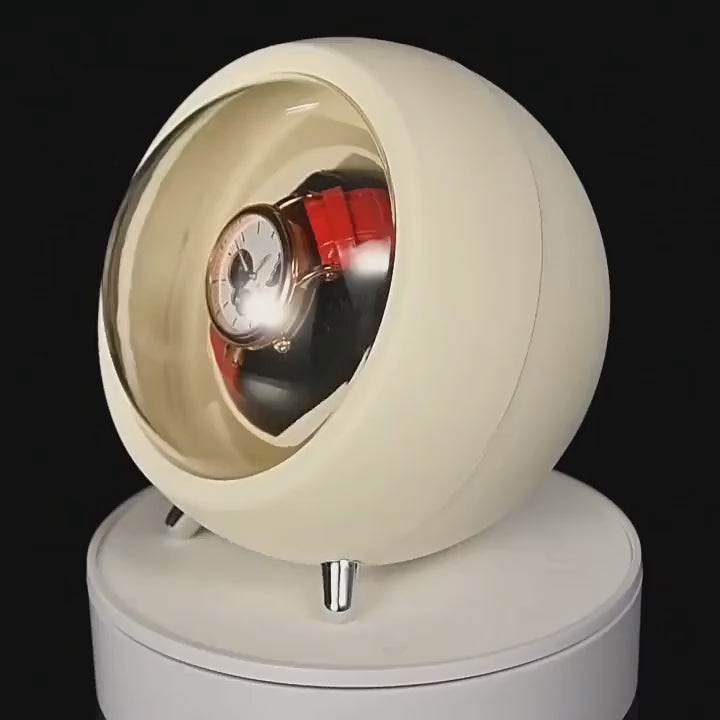 Remontoir à Montre ORBE, Sphère 14 cm, Blanc Cassé