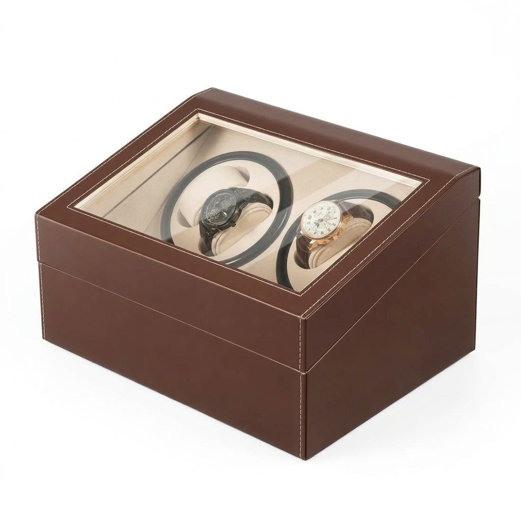 Remontoir CENTRAL - 4 Montres et Rangement fixe 6 Montres