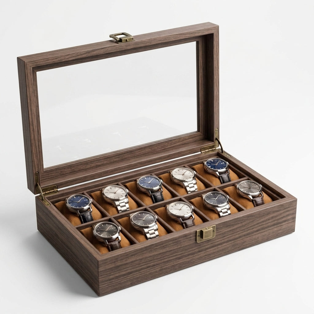 Boîte à Montres SERTI, 12 Places