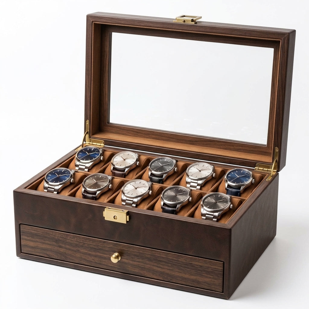 Boîte à Montres SERTI, 20 Places, Deux Étages